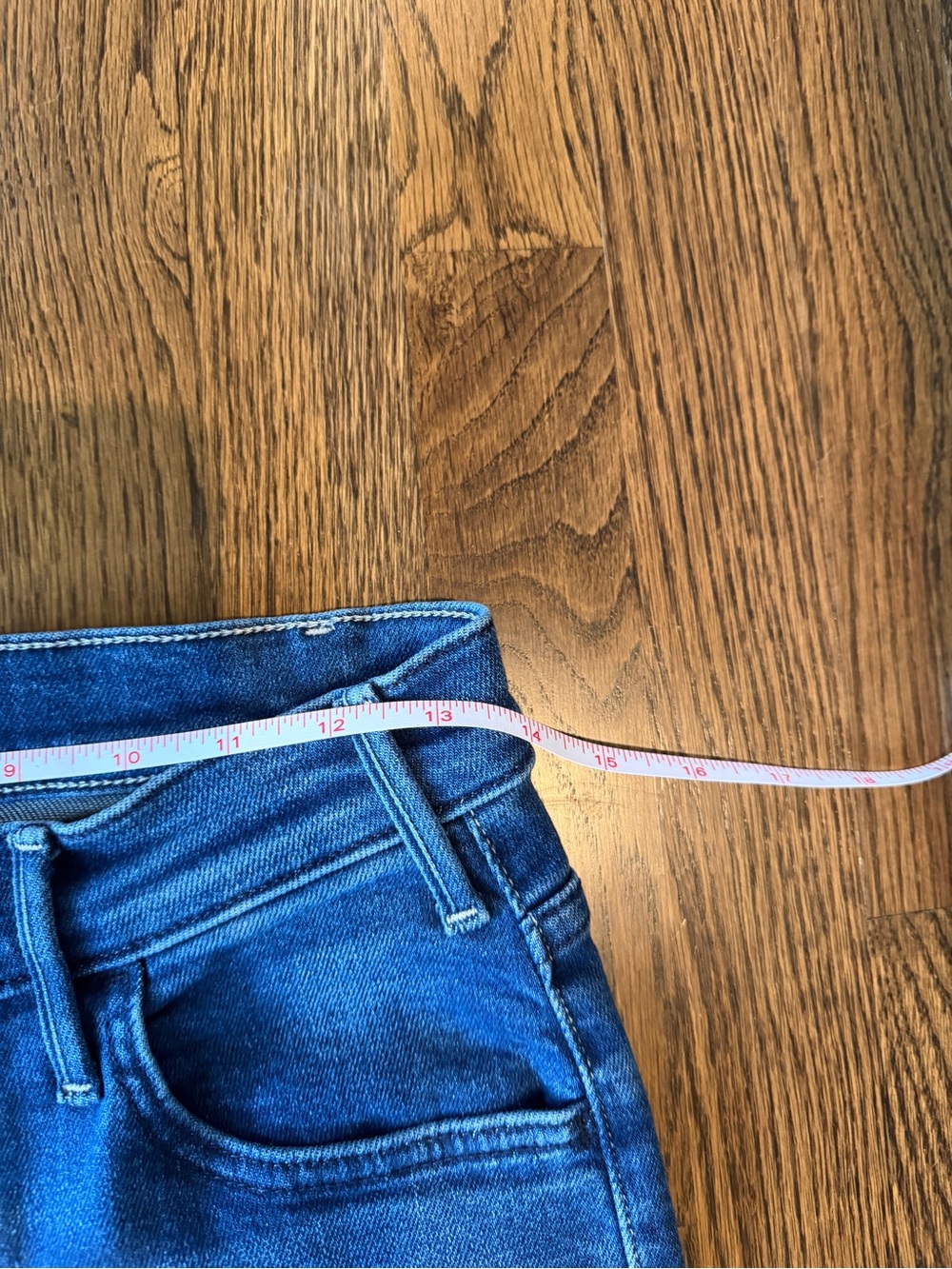 MOTHER jeans Hustler Flood Fray- in Whatever You Want wash - size 27 - Picture 8 of 11
